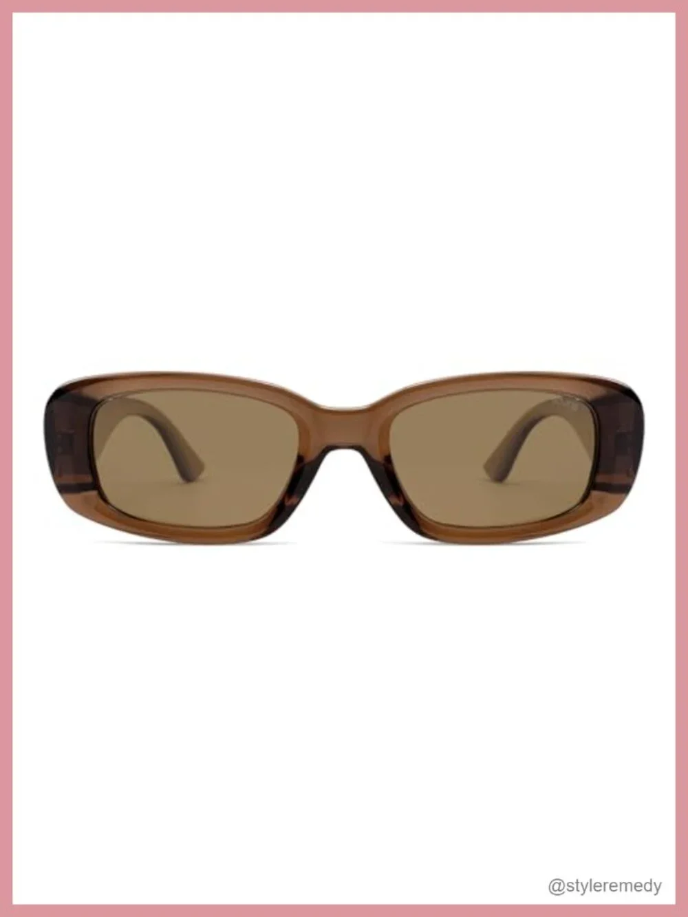 Retro Rectangle Polarized Sunglasses UV400 Protection